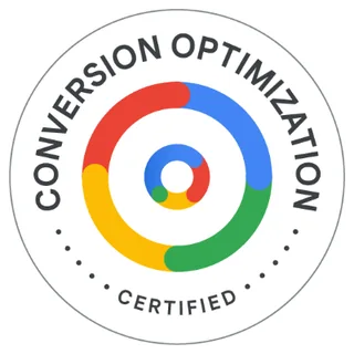 Conversion Optimisation certificate, Google Digital Academy (Skillshop)